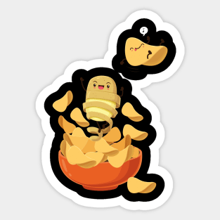 like chips Sticker